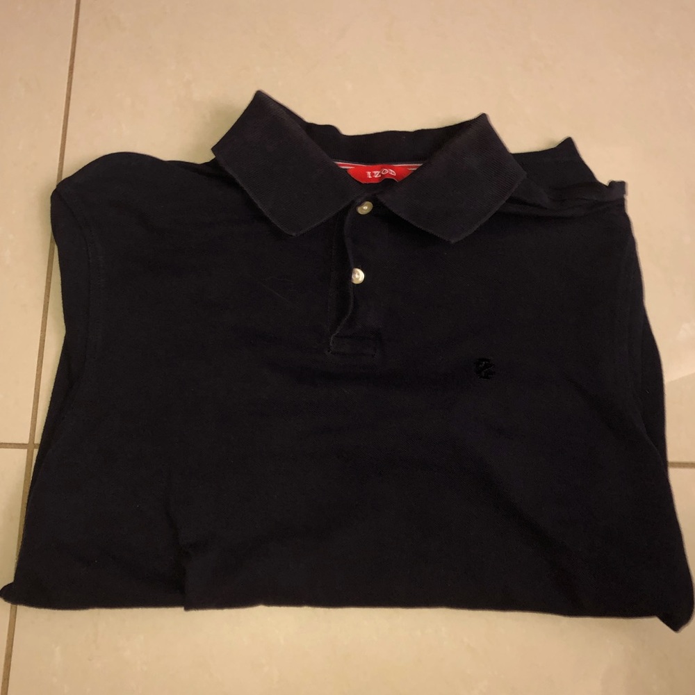 Izod Black Polo Shirt